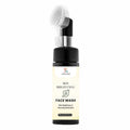 JMZONE Skin Brightening Face Wash with Built-in Cleansing Brush, Foaming Formula, Green Tea, 150 ml