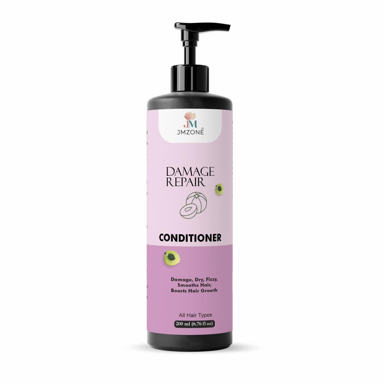 Jmzone Damage Repair Conditioner, 7 in 1 Formula, Paraben Free, for All Hair Types, 200 ml