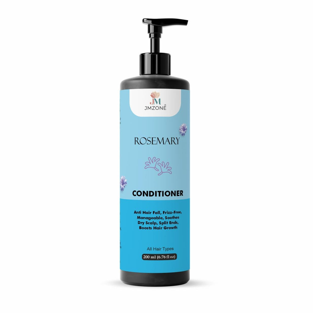 Jmzone Rosemary Conditioner, Anti Hair Fall, Frizz-Free, Boosts Hair Growth, for All Hair Types, 200 ml