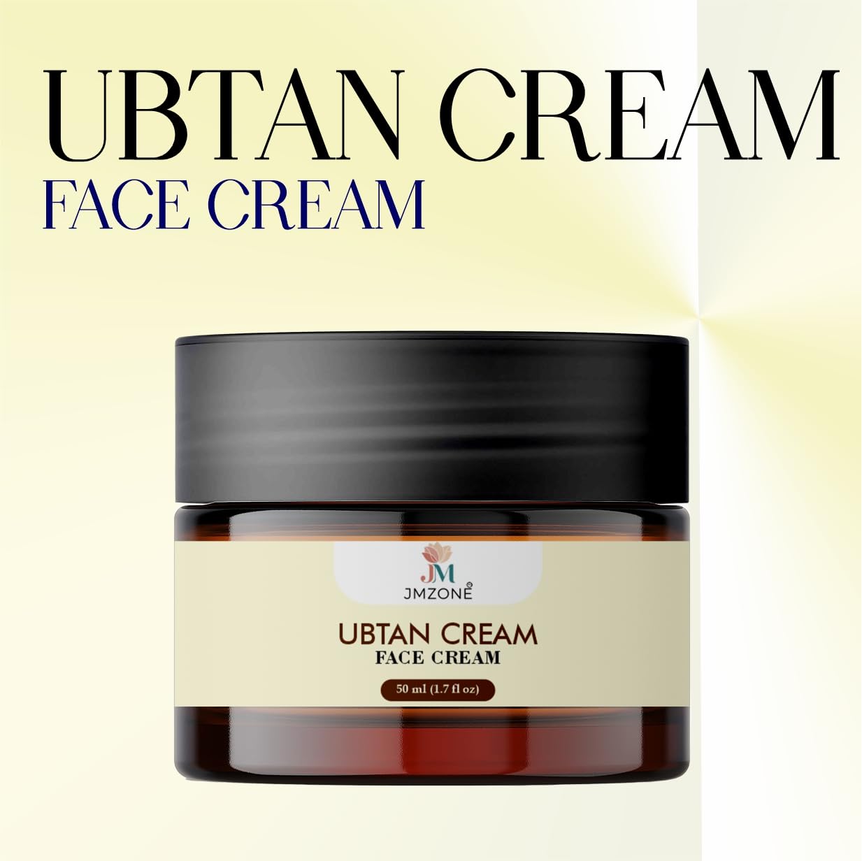 JMZONE Ubtan Face Cream, Repair, Hydrate and Glow, 50 ml